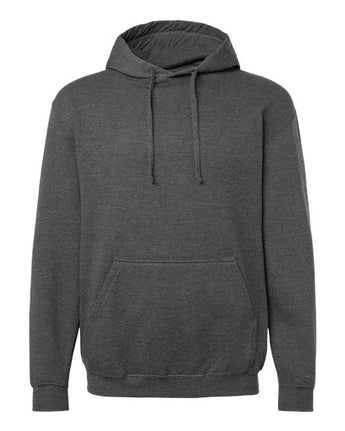 Pretreated M&O 7800 Unisex ACE Fleece Hooded Sweatshirt - Dark Heather