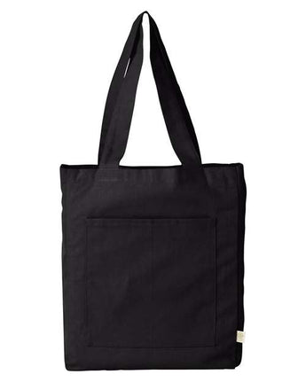 Pretreated econscious EC8205 Reclaimist Fiber Everywhere Tote - Black