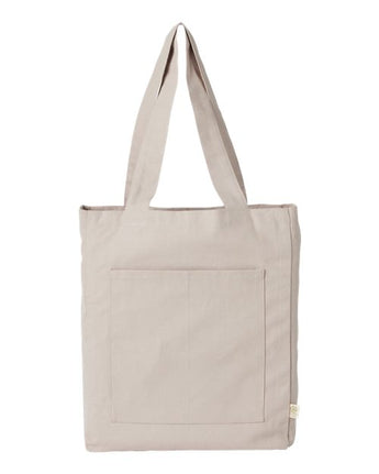 Pretreated econscious EC8205 Reclaimist Fiber Everywhere Tote - Pumice