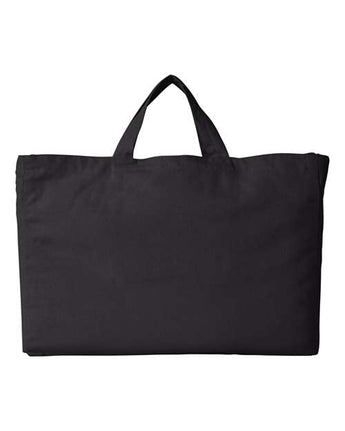 Pretreated econscious EC8207 Reclaimist Fiber G2G Tote - Black - Back