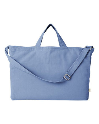 Pretreated econscious EC8207 Reclaimist Fiber G2G Tote - Elemental Blue