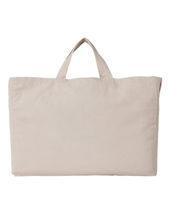 Pretreated econscious EC8207 Reclaimist Fiber G2G Tote - Pumice - Back