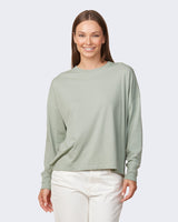 Pretreated Enza 14379 Ladies Essential Boxy Long Sleeve Tee
