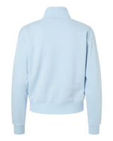 Pretreated American Apparel FTJ00 Women's French Terry Full-Zip Jacket - Powder Blue - Back
