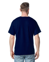 Pretreated Gildan 2300 Ultra Cotton Adult T-Shirt with Pocket - Navy - Back