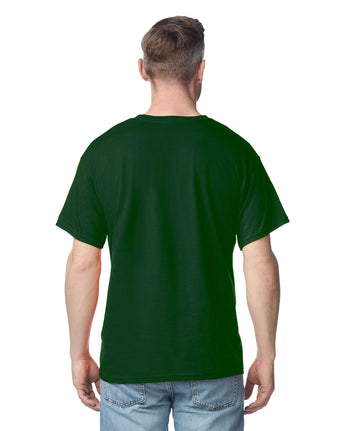 Pretreated Gildan 2300 Ultra Cotton Adult T-Shirt with Pocket - Forest - Back