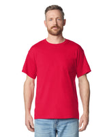 Pretreated Gildan 2300 Ultra Cotton Adult T-Shirt with Pocket - Red