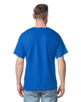 Pretreated Gildan 2300 Ultra Cotton Adult T-Shirt with Pocket - Royal - Back