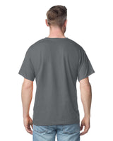 Pretreated Gildan 2300 Ultra Cotton Adult T-Shirt with Pocket - Charcoal - Back