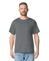 Pretreated Gildan 2300 Ultra Cotton Adult T-Shirt with Pocket - Charcoal