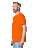 Pretreated Gildan 2300 Ultra Cotton Adult T-Shirt with Pocket - S Orange - Side