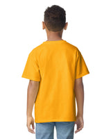 Pretreated Gildan 2000B Ultra Cotton Youth T-Shirt - Gold - Back