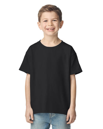 Pretreated Gildan 2000B Ultra Cotton Youth T-Shirt - Black