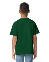 Pretreated Gildan 2000B Ultra Cotton Youth T-Shirt - Forest - Back