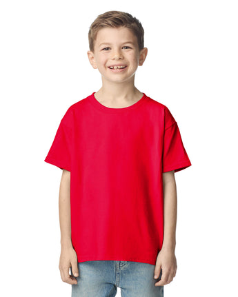 Pretreated Gildan 2000B Ultra Cotton Youth T-Shirt - Red
