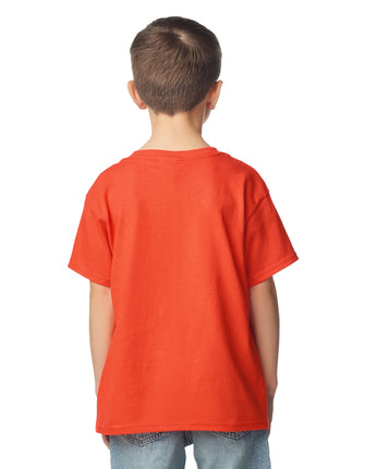 Pretreated Gildan 2000B Ultra Cotton Youth T-Shirt - Orange - Back