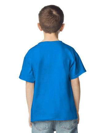 Pretreated Gildan 2000B Ultra Cotton Youth T-Shirt - Royal - Back