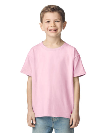 Pretreated Gildan 2000B Ultra Cotton Youth T-Shirt - Light Pink