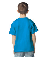 Pretreated Gildan 2000B Ultra Cotton Youth T-Shirt - Sapphire - Back