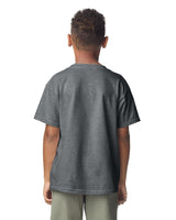 Pretreated Gildan 2000B Ultra Cotton Youth T-Shirt - Charcoal - Back