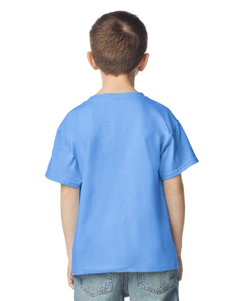 Pretreated Gildan 2000B Ultra Cotton Youth T-Shirt - Carolina Blue - Back
