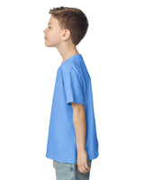 Pretreated Gildan 2000B Ultra Cotton Youth T-Shirt - Carolina Blue - Side