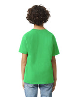 Pretreated Gildan 2000B Ultra Cotton Youth T-Shirt - Irish Green - Back