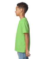 Pretreated Gildan 2000B Ultra Cotton Youth T-Shirt - Lime - Side
