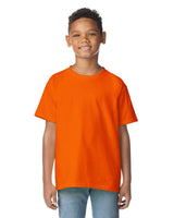 Pretreated Gildan 2000B Ultra Cotton Youth T-Shirt - S Orange