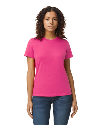 Pretreated Gildan 65000L Softstyle Midweight Women's T-Shirt - Heliconia