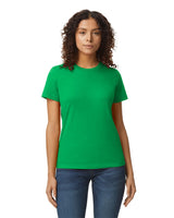 Pretreated Gildan 65000L Softstyle Midweight Women's T-Shirt - Irish Green