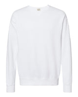 Pretreated ComfortWash GDH400 Unisex Garment-Dyed Crewneck Sweatshirt - White
