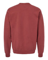 Pretreated ComfortWash GDH400 Unisex Garment-Dyed Crewneck Sweatshirt - Cayenne - Back
