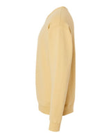 Pretreated ComfortWash GDH400 Unisex Garment-Dyed Crewneck Sweatshirt - Summer Squash Yellow - Side