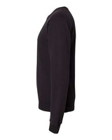 Pretreated ComfortWash GDH400 Unisex Garment-Dyed Crewneck Sweatshirt - Black - Side