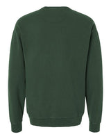 Pretreated ComfortWash GDH400 Unisex Garment-Dyed Crewneck Sweatshirt - Field Green - Back