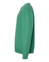 Pretreated ComfortWash GDH400 Unisex Garment-Dyed Crewneck Sweatshirt - Rich Green Grass - Side