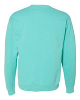 Pretreated ComfortWash GDH400 Unisex Garment-Dyed Crewneck Sweatshirt - Mint - Back