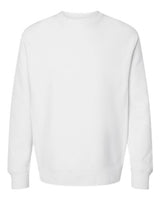 Pretreated Independent Trading Co. IND5000C Unisex Legend Premium Heavyweight Cross-Grain Crewneck Sweatshirt - White