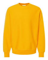 Pretreated Independent Trading Co. IND5000C Unisex Legend Premium Heavyweight Cross-Grain Crewneck Sweatshirt - Gold