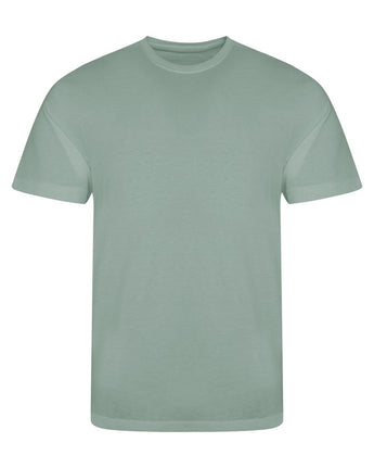 Pretreated AWDis JTA001 Unisex Cotton T-Shirt - Dusty Green