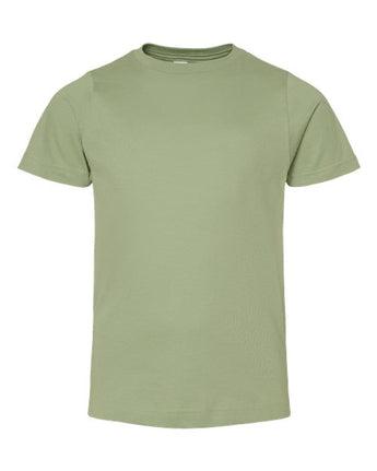Pretreated LAT 6101 Youth Fine Jersey Tee - Sage