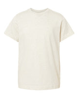 Pretreated LAT 6101 Youth Fine Jersey Tee - Natural Heather