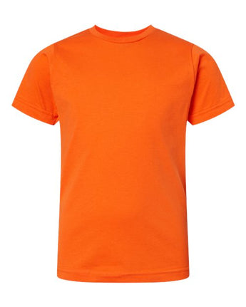 Pretreated LAT 6101 Youth Fine Jersey Tee - Orange