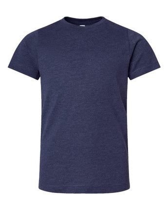 Pretreated LAT 6101 Youth Fine Jersey Tee - Vintage True Navy