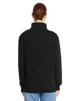 Pretreated Lane Seven LS14014 Premium Quarter Zip - Black - Back