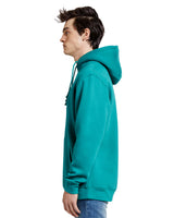 Pretreated Lane Seven LS19001 Unisex Heavyweight Hoodie Sweatshirt - Teal - Side