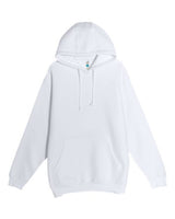 Pretreated Lane Seven LS19001 Unisex Heavyweight Hoodie Sweatshirt - White