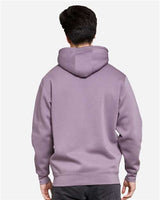 Pretreated Lane Seven LS19001 Unisex Heavyweight Hoodie Sweatshirt - Lavender - On Model - Back