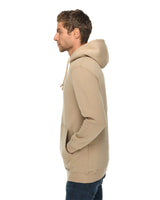 Pretreated Lane Seven LS19001 Unisex Heavyweight Hoodie Sweatshirt - Mushroom - Side